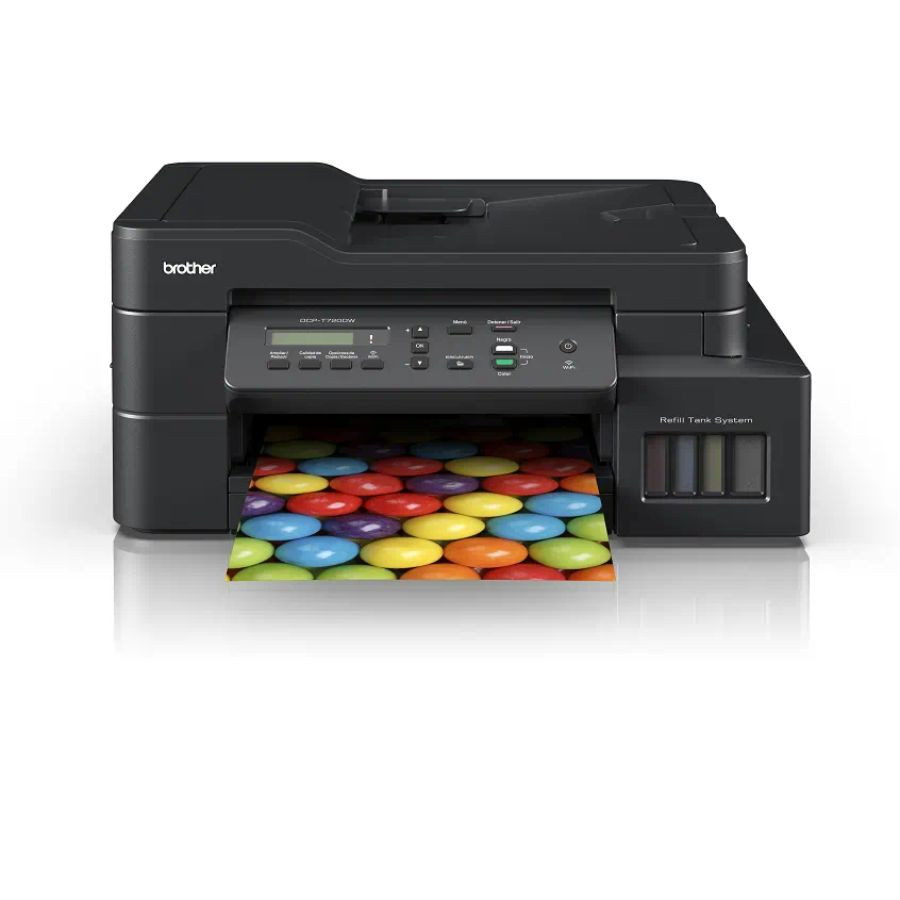 Impresora Multifunción BROTHER Inyección De Tinta  Wi Fi Bluetooth Alimentador Automático