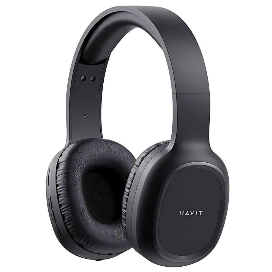 Audifonos HAVIT Multifunción Diseño Plegable Negro