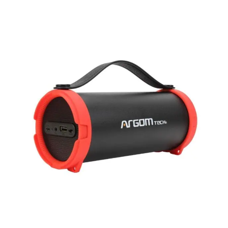 Parlante ARGOMTECH Bazooka Air Beats Bluetooth Tws Rojo