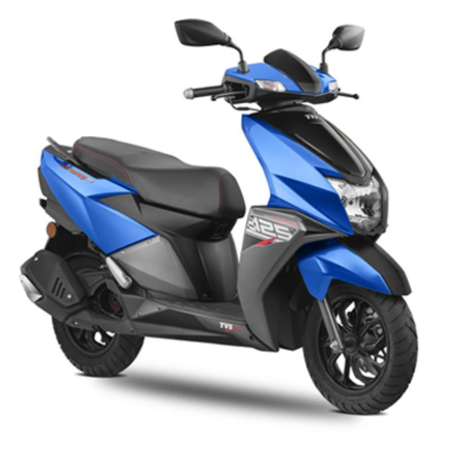 Motocicleta Scooter TVS Ntorq 125 cc Azul