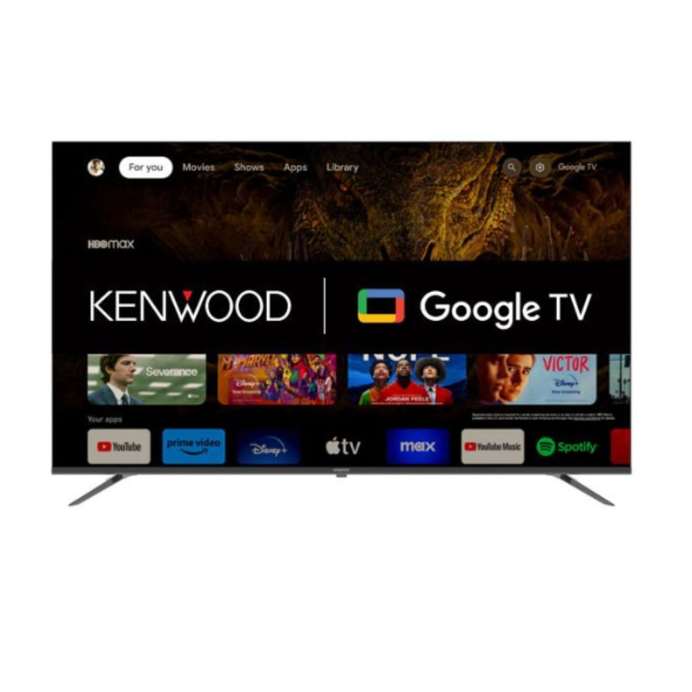 Televisor KENWOOD 65" Google TV 4K UHD Chromecast Integrado