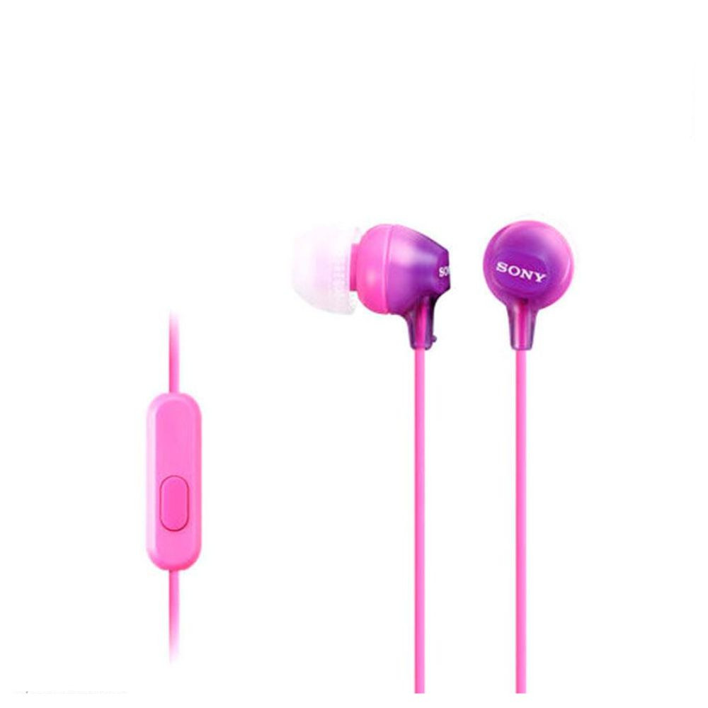 Audífonos Internos SONY Ex15Ap Con Micrófono Lila