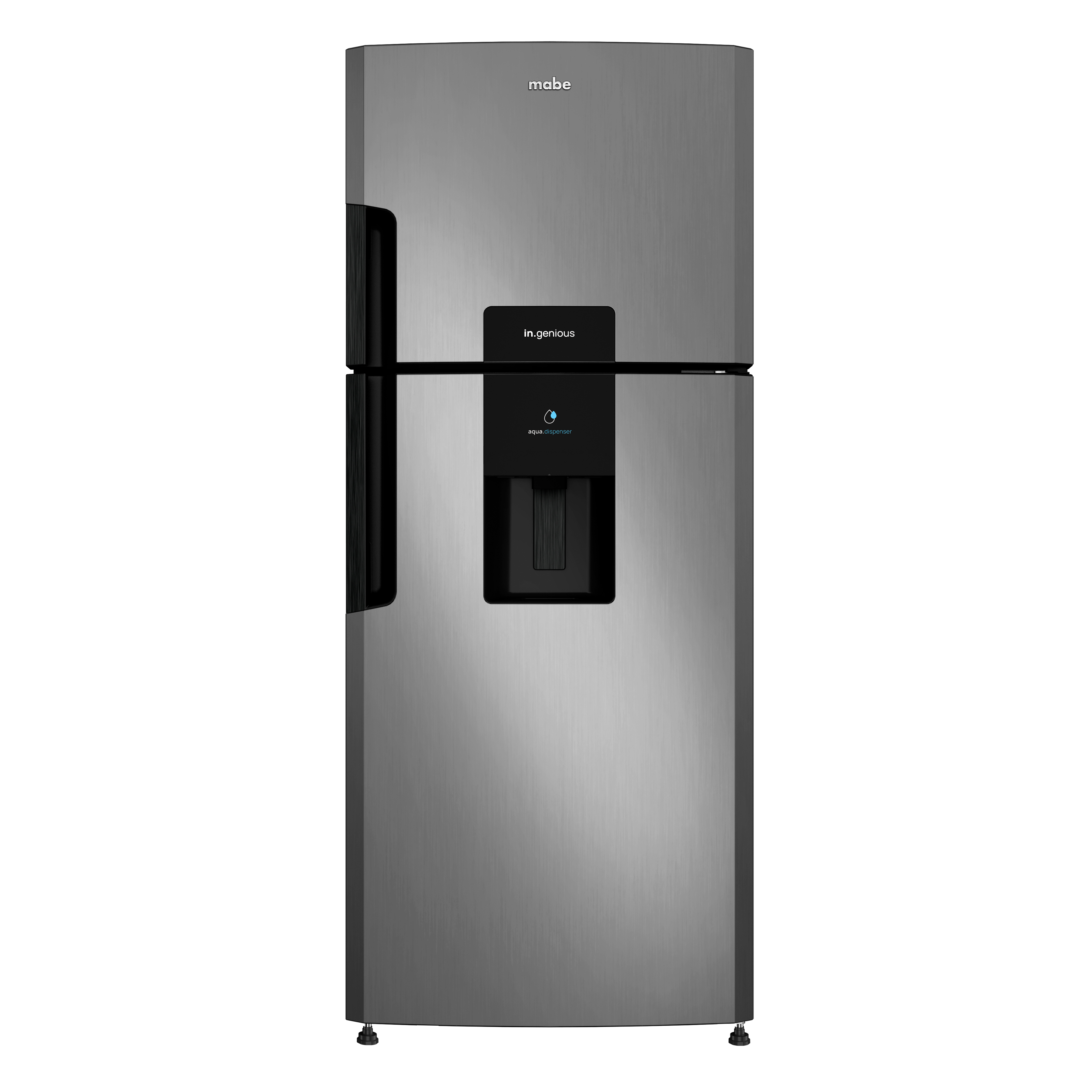 Refrigerador MABE 450 Lts  Frío Seco Plata Con Dispensador