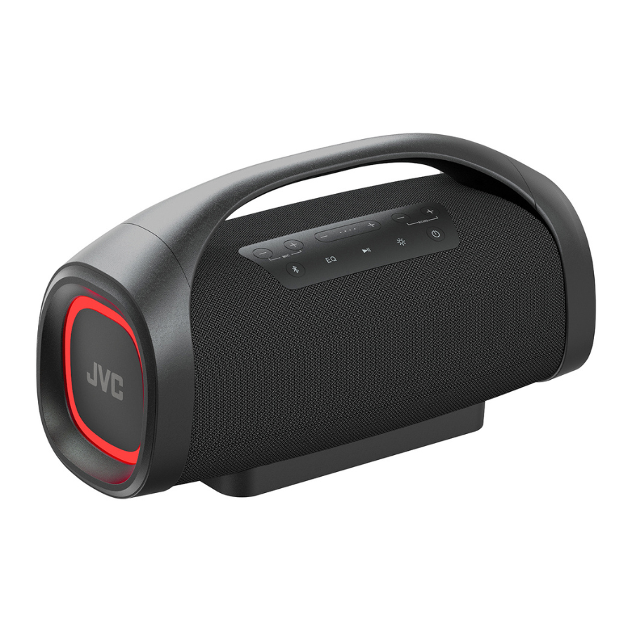 Parlante JVC Led Light Boombox JVC 60W RMS