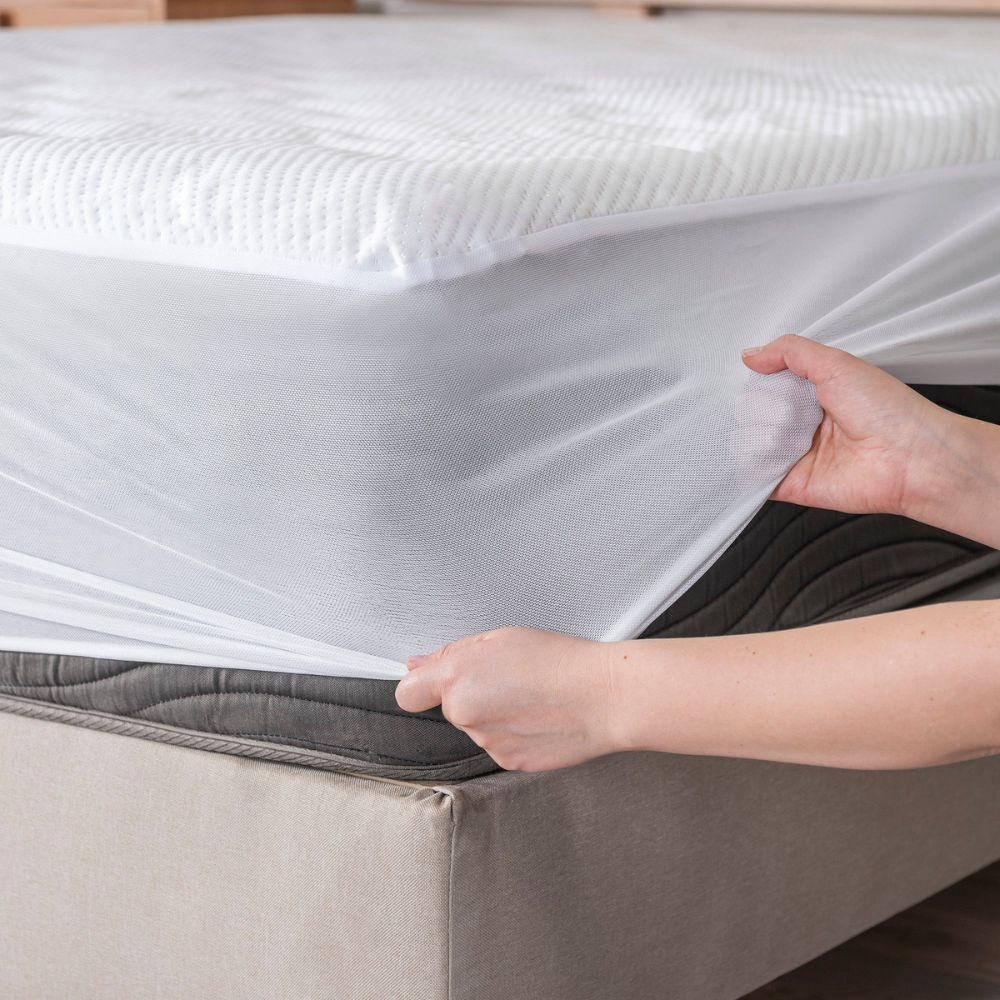 Protector De Colchón MAXIKING Cooler 3 Plz 180X200 Cm Blanco