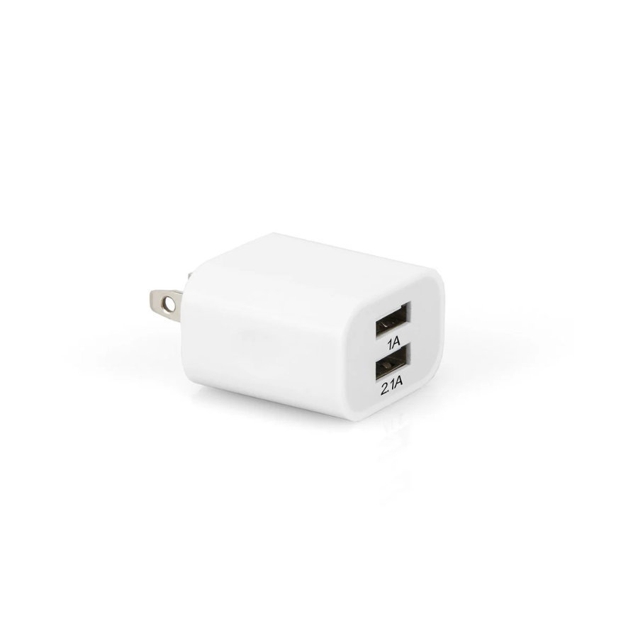 Cargador de Pared Doble USB 2.1A ARGOMTECH ARG-AC-0105