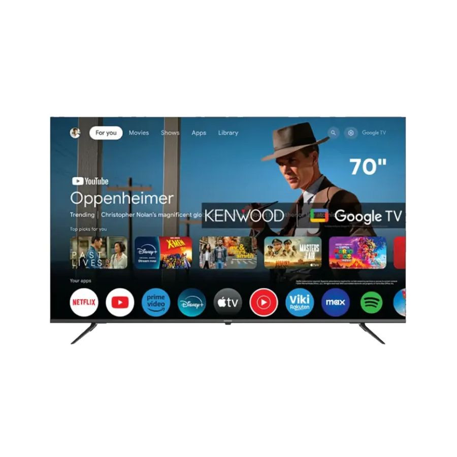 Televisor KENWOOD 70" Google Tv 4K UHD HDR 10